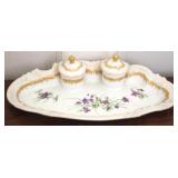 Limoges Inkwell Tray - 12 x 6