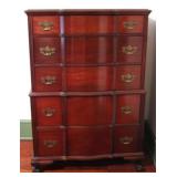 Kling Mahogany 3 over 2 Chest of Drawers