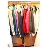Closet Lot of Assorted Coats & More