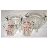 Pyrex Measuring Cups & More (4 items)