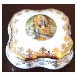 Limoges Trinket Box - 4 x 4
