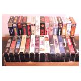 Tray Lot of Assorted VHS Movies