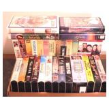 Tray Lot of Assorted VHS Movies