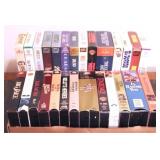 Tray Lot of Assorted VHS Movies