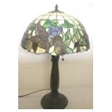 Stained Glass Lamp - 26" tall