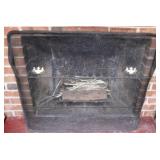 Metal Fireplace Screen - 44 x 35