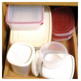 Lot of Assorted Storage Containers