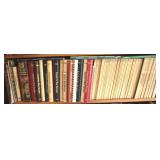 Shelf lot of Assorted Cookbooks