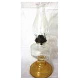 Vintage Oil Lamp - 19" tall