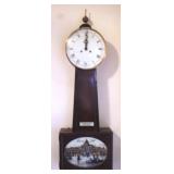 The Beacon Hill Banjo Clock - 42 x 13 x 5