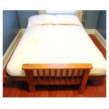 Futon Bed w/ Mattress - 80 x 54 x 22