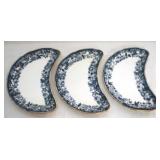 3 Gilman Collamore & Co Bone Dishes