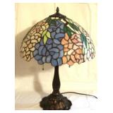Stained Glass Lamp - 27" tall