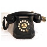 Vintage Rotary Phone - 8 x 7 x 6