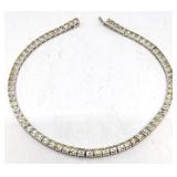 Sterling Necklace w/ gems