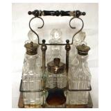 Antique Caster Serving Set