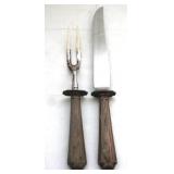 Sterling Handle Serving Knife & Fork (2pcs)