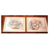 Pair of Framed Prints - 21 x 17