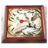 Framed Needlepoint - 17.5 x 17.5