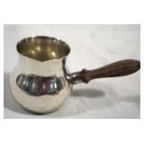 Sterling Wood Handle Creamer - 4" long
