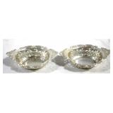 2 Gorham Sterling Pierced Dishes - 4 x 2.5