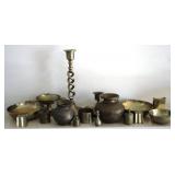 Lot of Assorted Brass Items