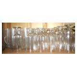 Shelf Lot of Assorted Glasses
