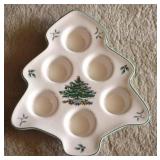 Spode China Christmas Tree Shaped Tealight holder
