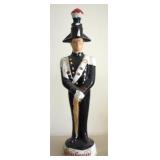 Soldier Liquor Bottle/Decanter - 9" tall