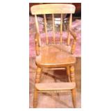 Wood Highchair - no tray