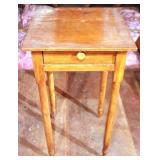 One-Drawer Wood Stand