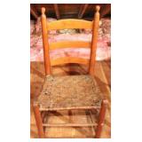 Wood Chair - 34 x 19 x 14