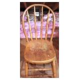 Wood Chair - 36 x 14 x 16