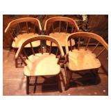 4 Wooden Children