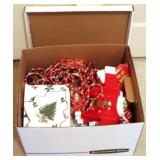 Box lot of Assorted Holiday Items