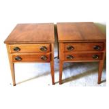 Pair of Walnut End Tables crafted by Sam Smoot