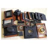 Lot of Assorted Antique Camera Items