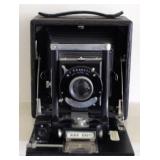 Black Beauty Folding Camera w/ lens autex shutter