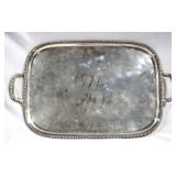 E.G. Webster Silver Plated Serving Platter