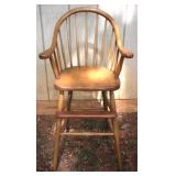 Wood High Chair - no tray