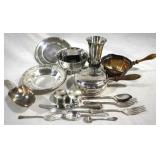 Lot of Assorted Silver Plated Items