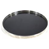 Gorham Sterling Rimmed Tray - 6.5" round