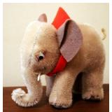 Steiff Vintage Elephant - 4" tall