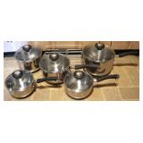 Lot of Assorted Pans w/ lids & More