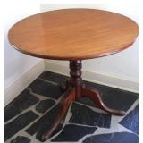Antique Mahogany Flip-Top Table