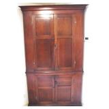 Walnut Antique Corner Cabinet out Henry County