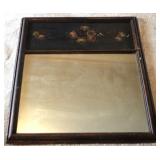 Painted Top Mirror - 28 x 33