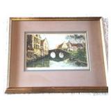 Framed Signed Print - 14 x 17