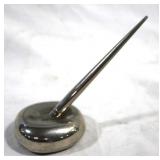 Silver Plated Desktop Pen Set