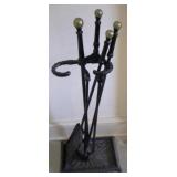 Fireplace Set - 24" tall